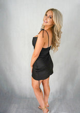 Load image into Gallery viewer, EMMA MINI DRESS- BLACK
