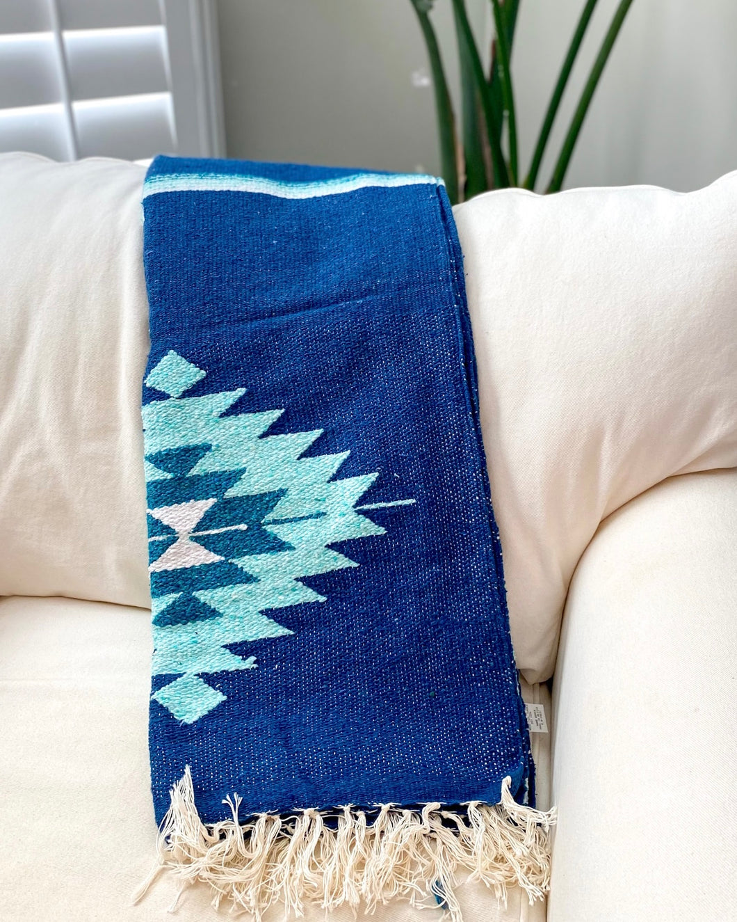 BLUE THUNDERBIRD BLANKET